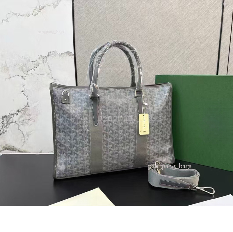 High Quality 2026 new goyComputer Bags Business Briefcase Tote Bag Shoulder Womens Mens Designer Bag Luxury Purse Pochette Clutch Bag Handle Leather