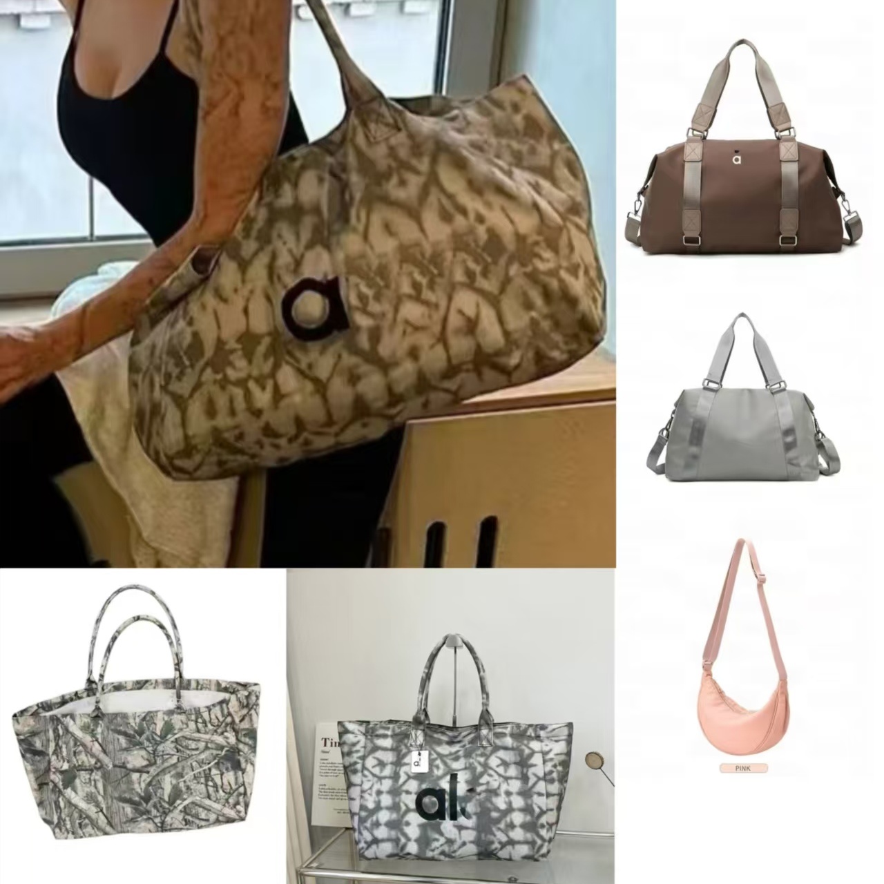 yoga bag Designer Bags Mens Womens Fiess Handheld Yoga Large Capacity Short Distance Travel Canvas R Tote Portable Bag With Dry Women Clothes onessi