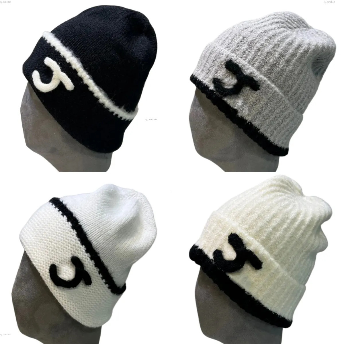 Designer Beanie Men's and women's knitted hats warm luxury fashion classic birthday gift 02 dd1388