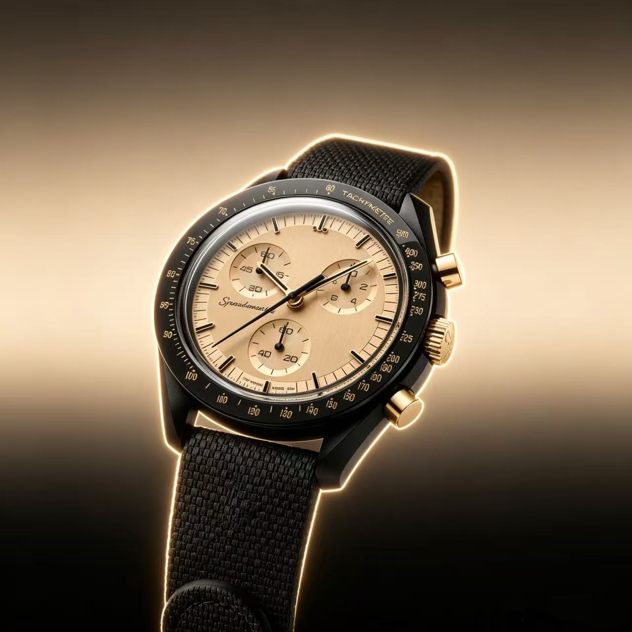 1969 New Bioceramic Planet Moon Quarz Watch Mission To Mercury 42mm Full Function Chronograph Luxury Mens couple joint name Wristwatches Moonshine V