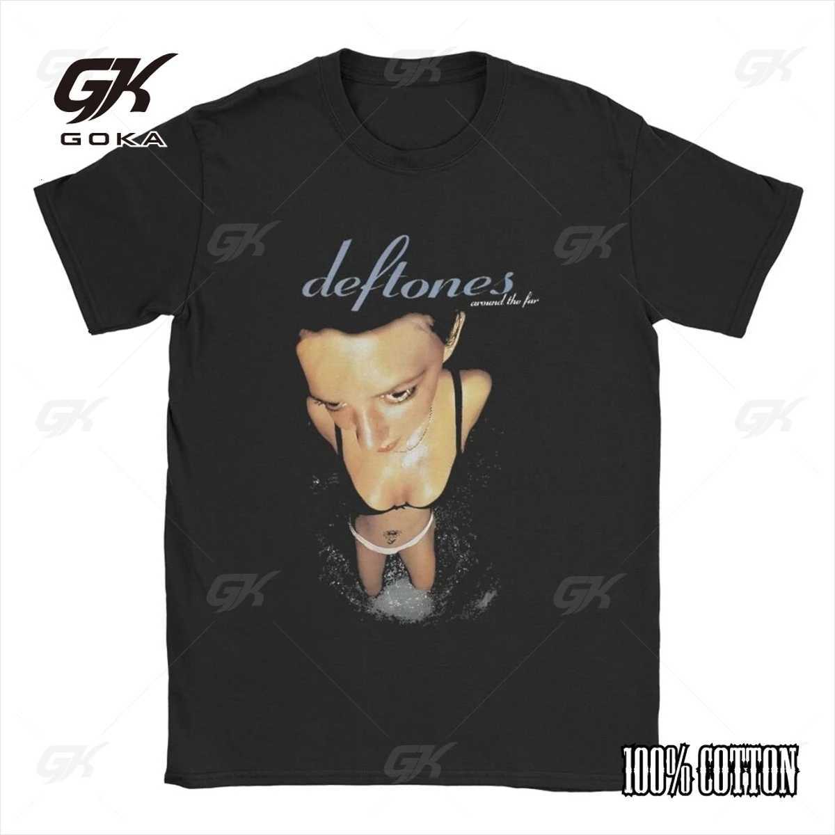 Deftones Cotton Singer Band T Shirt Men Women Hip Hop Rock Tee Fashion Short Sleeve T Shirt Summer Clothes T-shirts Tops X260729