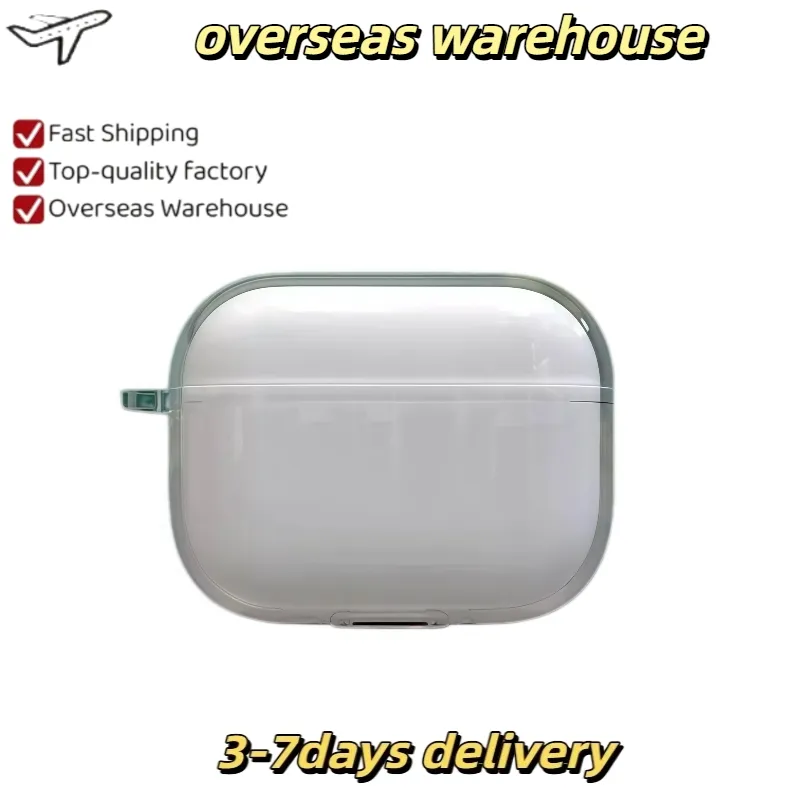 DE/US Stock 3-7 Day FOR Pods 4 Pro 3 Solid Cute Silicone Headphone Cover Full Coverage Anti-Fall Anti-Scratch Lightweight Portable Wireless Charging