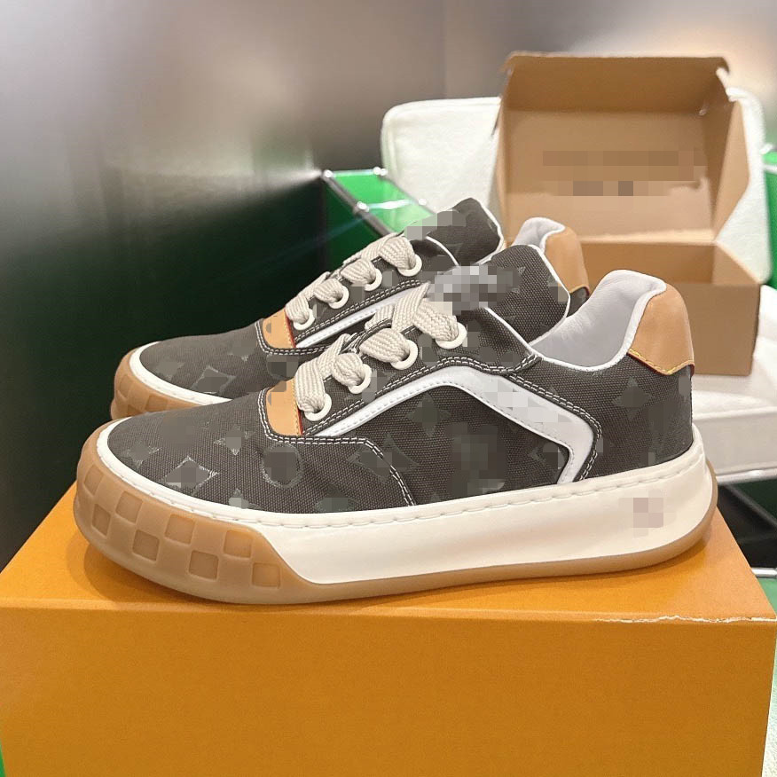 Unisex Tilted sneakers Low Top Biscuit Sneakers Calf Leather Suede Lace Up Platform Board Shoes Purple Fashion Casual Daily Street Comfort Footwear