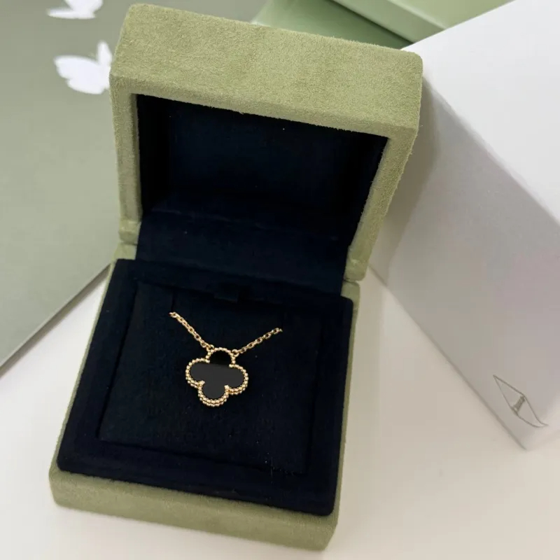 Necklace luxury necklace designer for women jewelry high quality designer necklace four leaf clover necklace charm necklace 19 styles Christmas gift