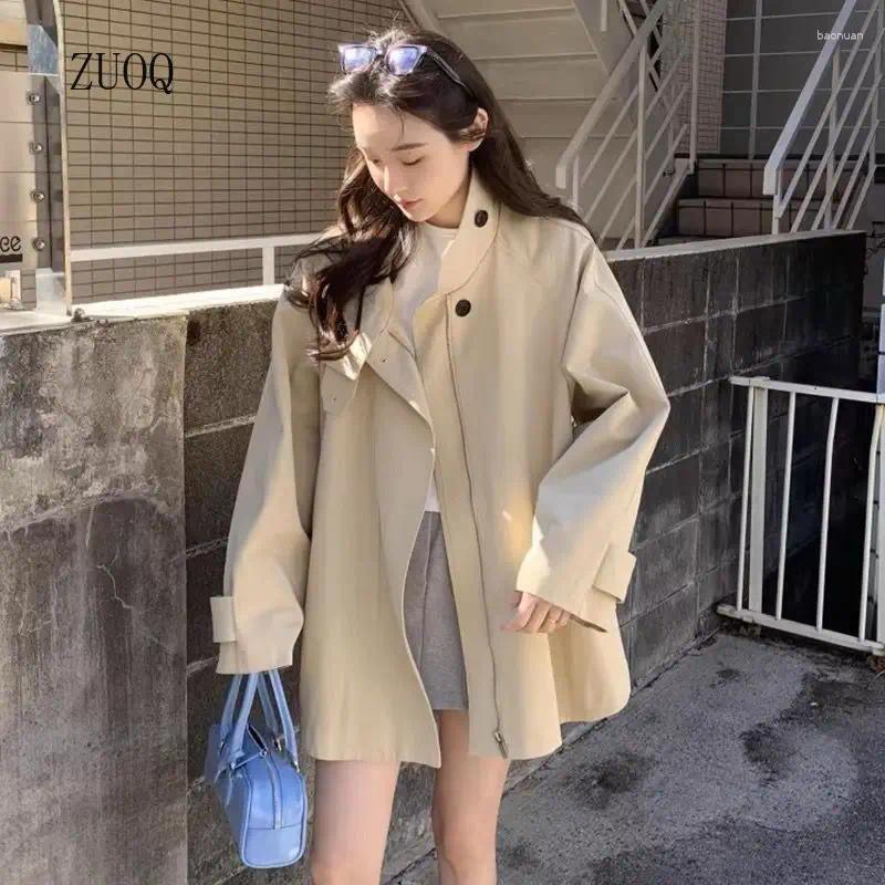 Women's Trench Coats 2026 Arrivals Retro British Style Woman Unisex Loose Long Sleeve Korean Chic Jacket Office Lady Thin Coat For Women 7f