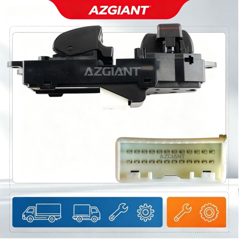 AZGIANT Lève-vitre interrupteur principal commande principale de fenêtre électrique remplacement côté conducteur pour Toyota Corolla Verso RAV4 C