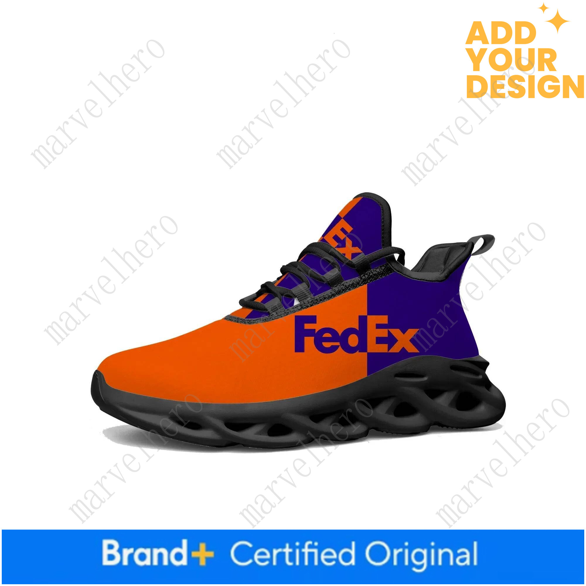 FedEx Flats Sneakers Mens Womens Sports Shoes High Quality United States Courier Sneaker Lace Up Mesh Footwear custom made Shoe