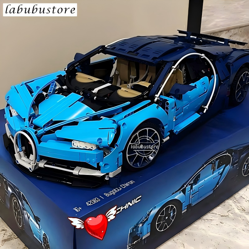 Top quality LEG0 42083 Bugatt Building Blocks kit Super sports car model 3599 pcs Standard bricks holiday gift intelligence development High Difficu