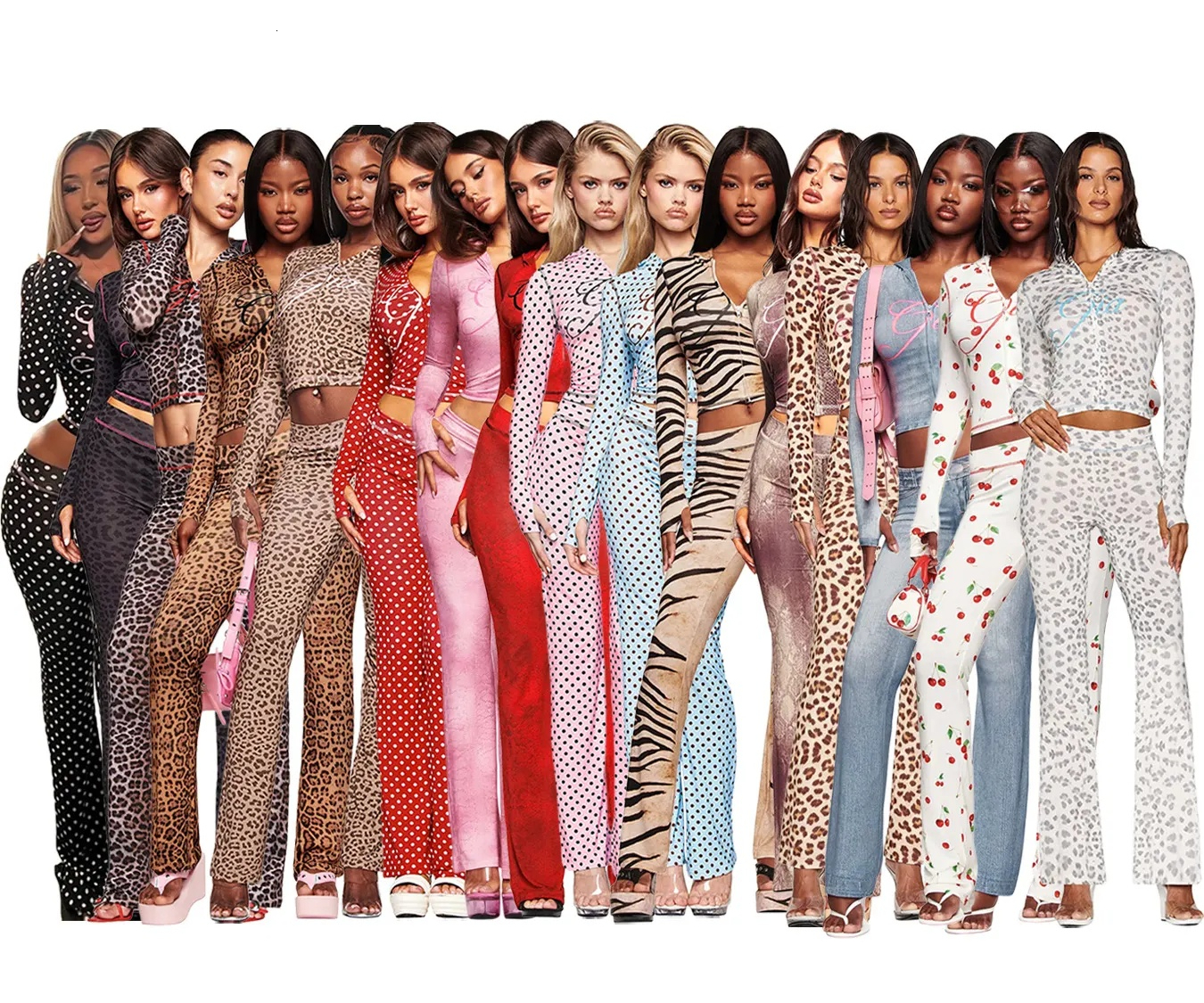 Designer iam Women's Tracksuits Thicken Two 2 Piece gia Set Outfits For Women clothes Flared Pants Zip up Cap High Spring summer Top Low Waist