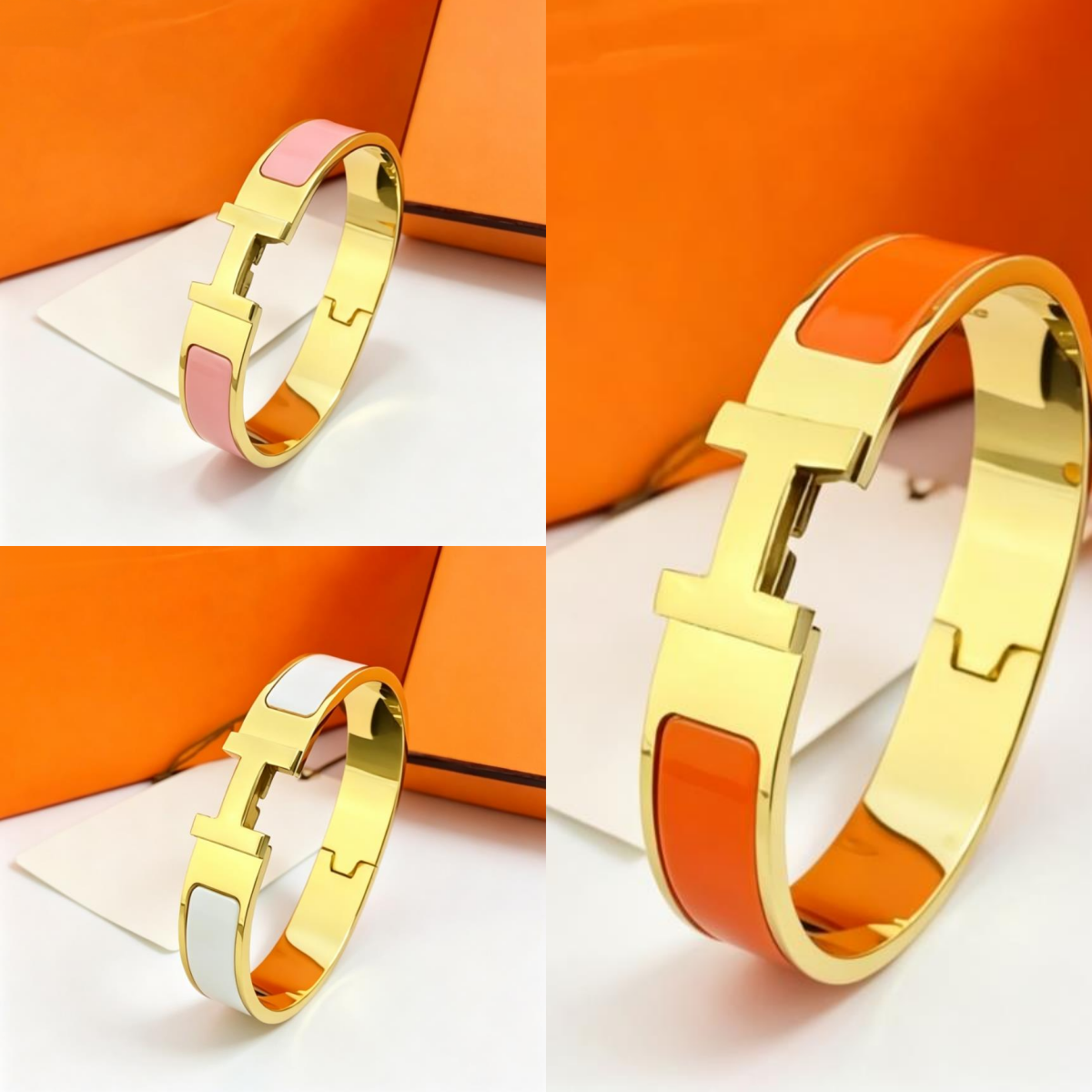 10A h bracelet gold designer bracelet designer for women bracelets designer women braclet with box stainless steel bangle bracelet Bracelet Silver h