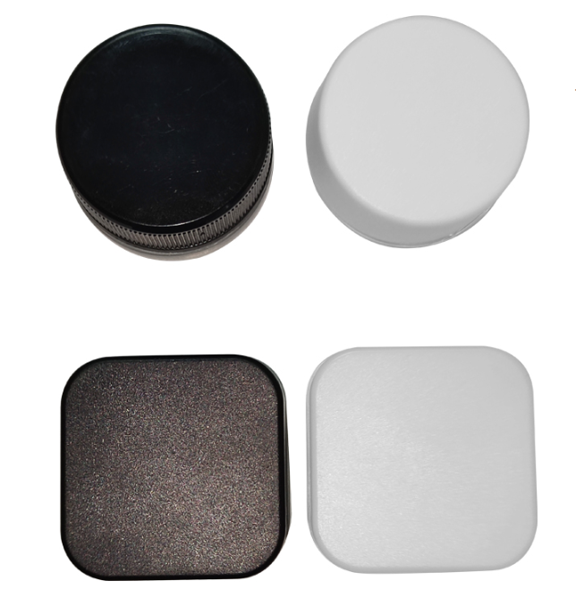 USA STOCK Glossy Matte Wholesale Cheap Airtight Clear Blank Jars 5ml 7ml 9ml 1oz White Black Glass Csutom Stickers High Quality Blank Bottle Empty J