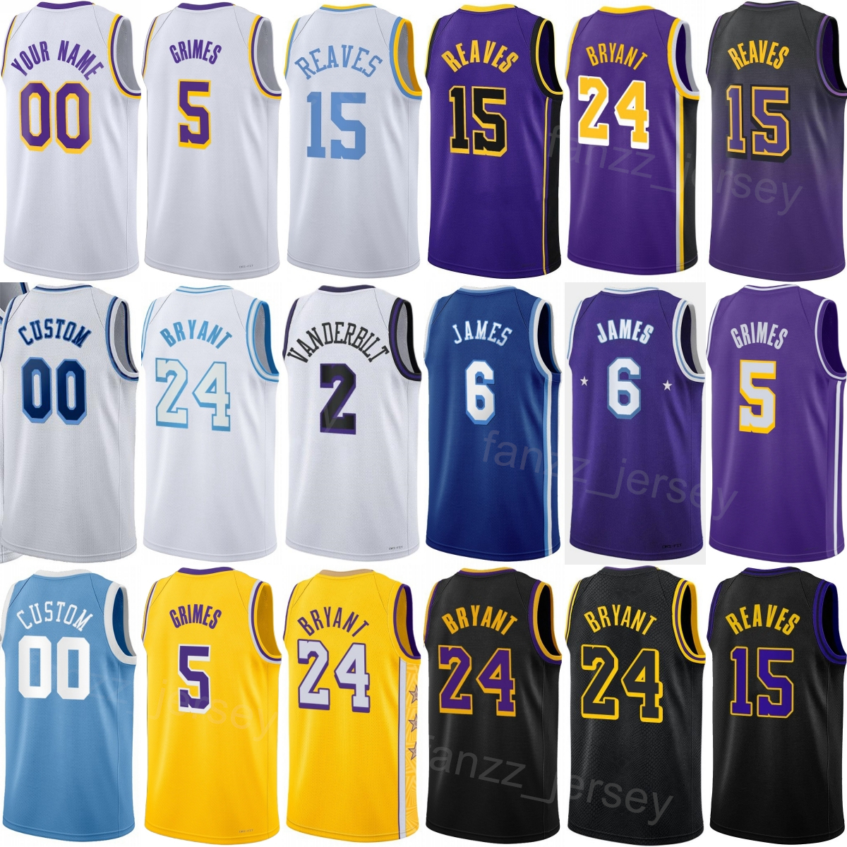 Imprimé 2026-2027 Maillot de basket-ball Ziaire Williams 11 Man Jake LaRavia 12 Cameron Carr 43 Jaden Hardy 7 Kevon Looney Dalton Knecht Femme Je