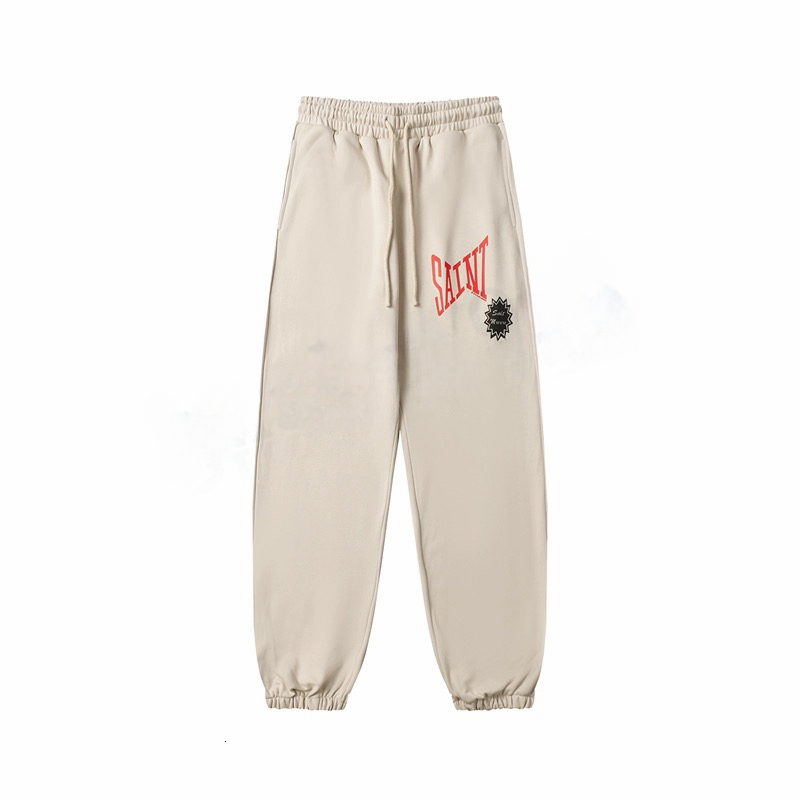 Saint Michael Pants Designer Men Pants Flare Sweatpants Saint Pant Michaels Trousers Classic Pattern Letter Print Street Y2k Hip Hop Style Saint Mic