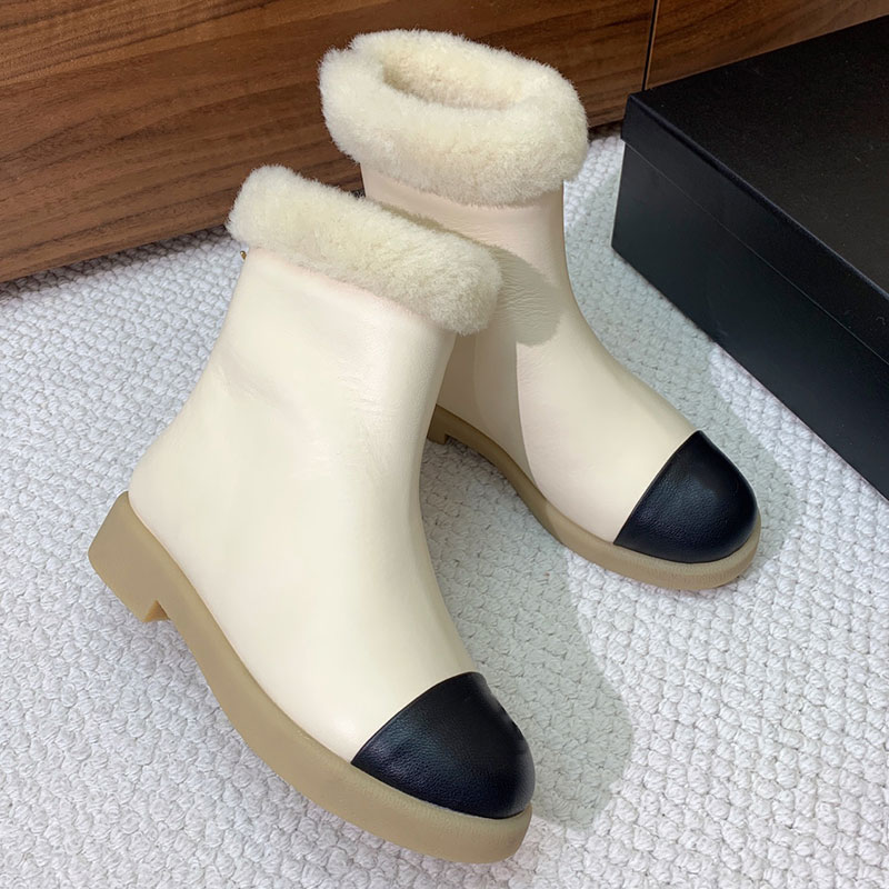Womens Classic Winter Wool Boots Designer Warm Soft Thick Soled boots Ladie Outdoor Casual Suede Ankle boots TPU Outsole Sizes 35 41