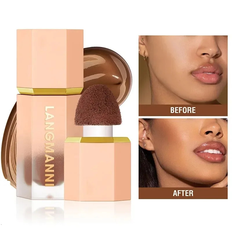 Liquid Contour Stick Natural Matte Highlighters Nose Shadow Cream Lasting Contouring Brighten Highlighter Face Makeup Cosmetics 260723BJ