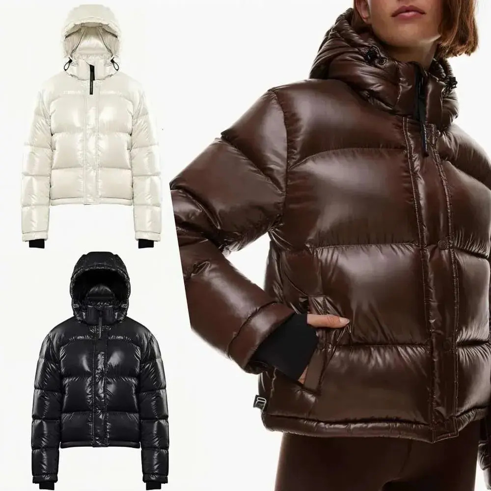 Women Down Jacket Women's Parkas ladies winter down Designer Aritzia Super Puff Short Hooded Vest Ed Waistcoat Canada Thickened Extreme Coid Wa