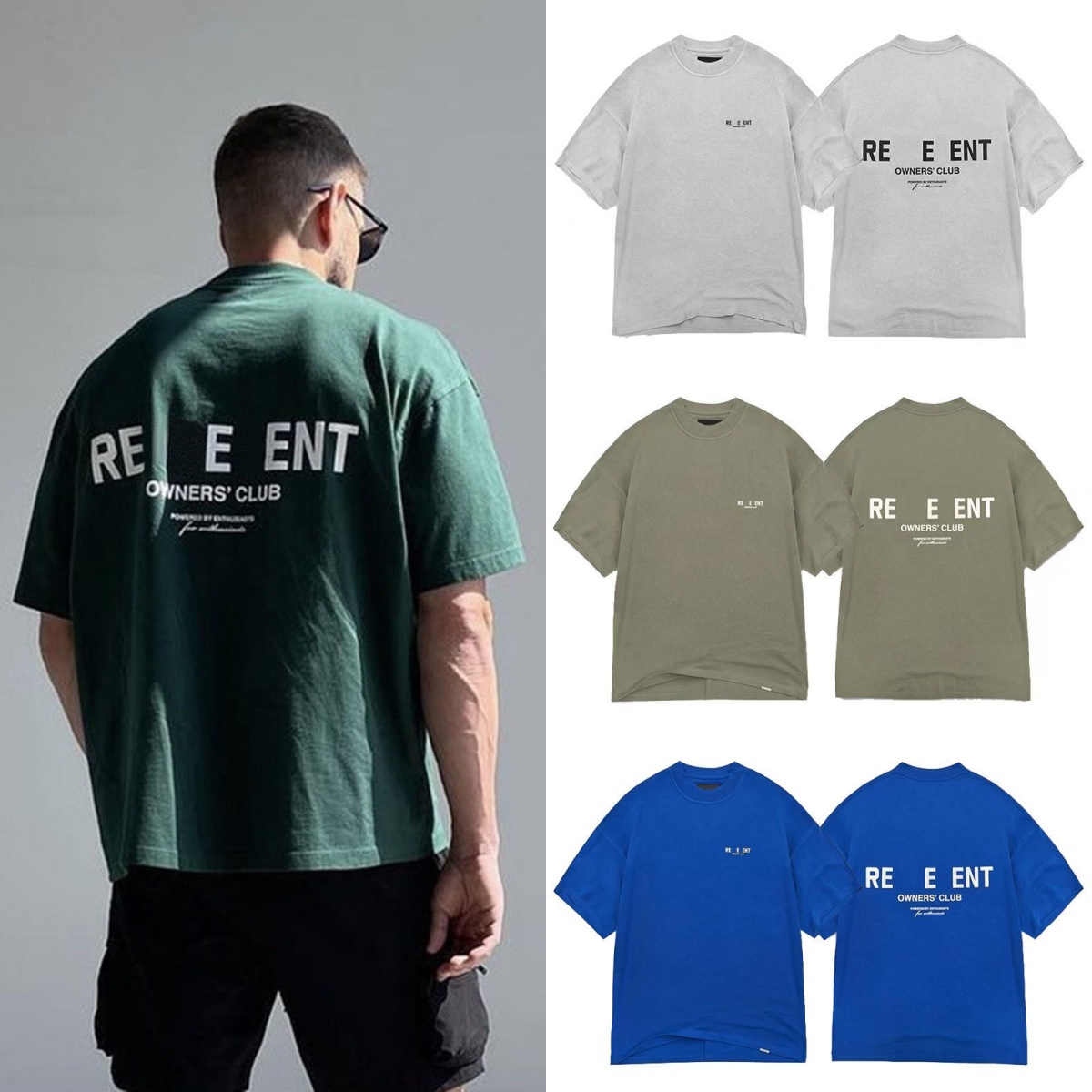 Mens T-shirt Designer T-shirt Street Trend Alphabet Print Soft Cotton Loose Crewneck Short Sleeve Tshirt Summer Men Tee S-XL