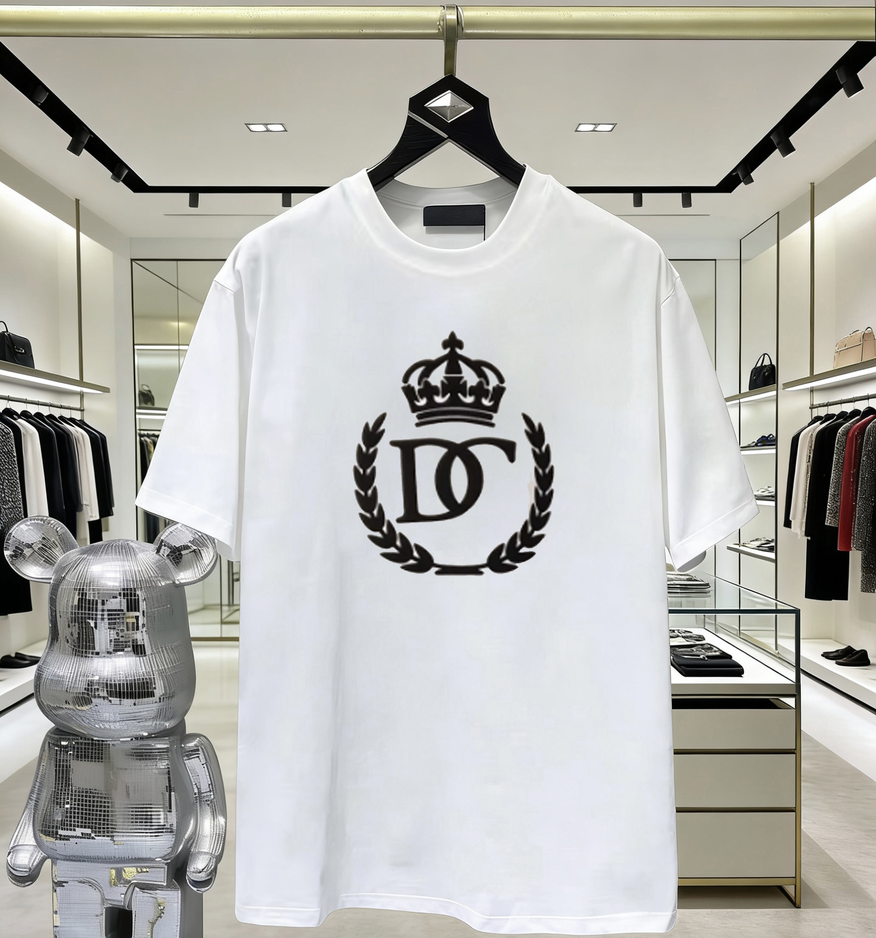Designer summer fashion letter print men's short sleeved women's clothing casual cotton T shirts