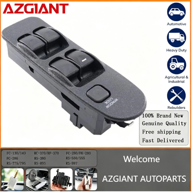 AZGIANT Lève-vitre interrupteur principal commande principale de fenêtre électrique remplacement côté conducteur pour Mitsubishi Carisma DA Space