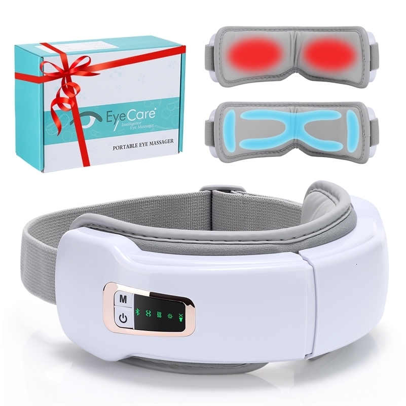Foldable Eye Air Pressure Massager Airbag Vibration Massage Compress Bluetooth Music Relieve Eye Dry Fatigue Smart Glasses 260722