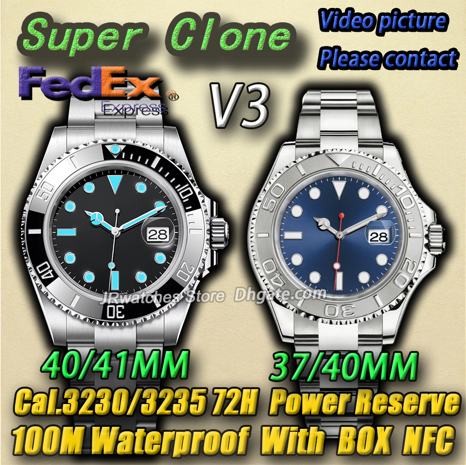 Luxury Designer Men s Super Clone Brand Watch Cal. 3130 3230 3135 3235 Automatic Mechanical Sapphire Glass 904L Stainless Steel Luminous 100M Waterp