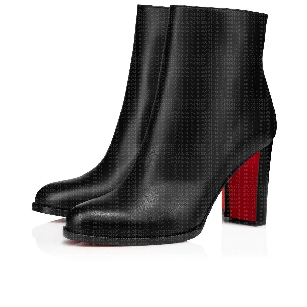 Knee Boots red boots Over the Knee Heels Boots Women's Classic Fashion Casual Heels Suede Brown Black Rivet heels designer boots Top designer a