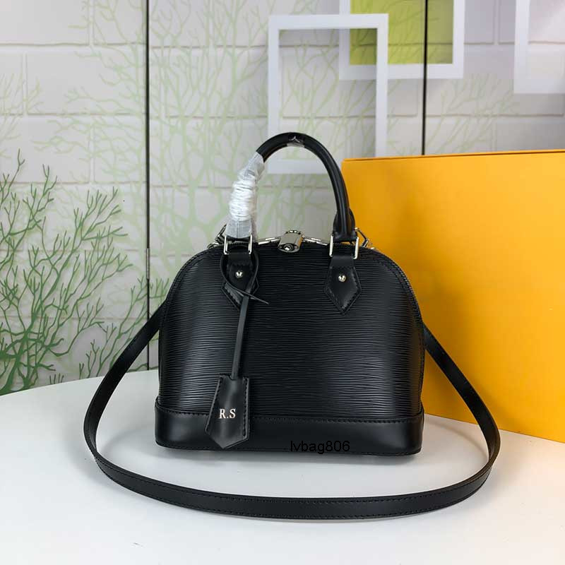 Tote ladies bag women handbags High quality pu leather bags water ripple shoulder bag shell crossbody purse 5 color hot stamping letters