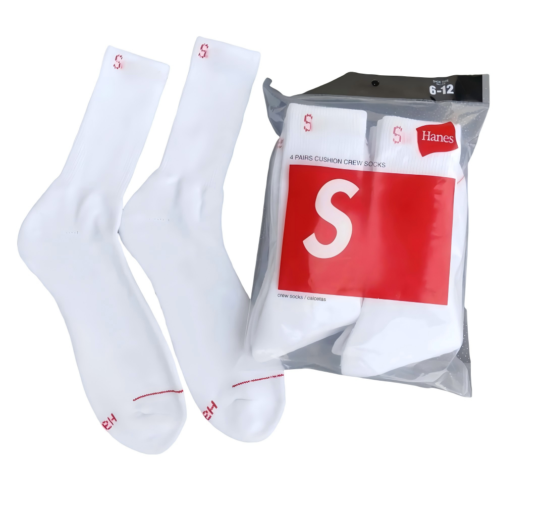 2&4Pairs Designer Logo Wholesale Multi Color ES&Sup Sports Elastic Basketball Medium Crew High Quality Daily Casual Long Tube Socks Unisex