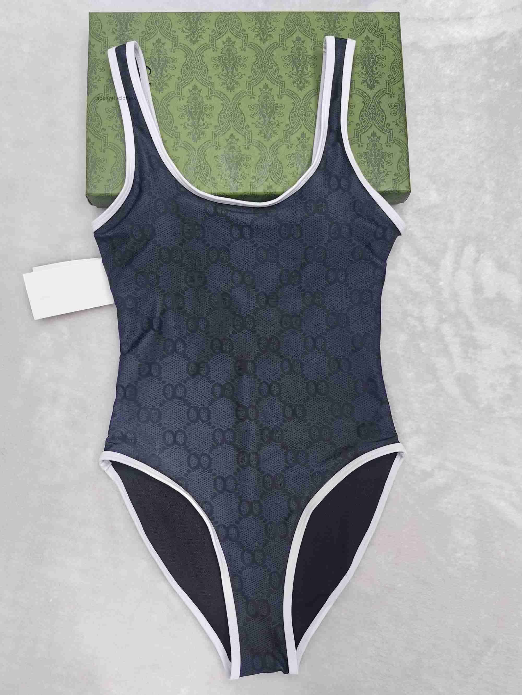 Women Designer fashion letter print Swimwear Bikini For Womens Swimsuit Sexy Bathing one-piece Suit