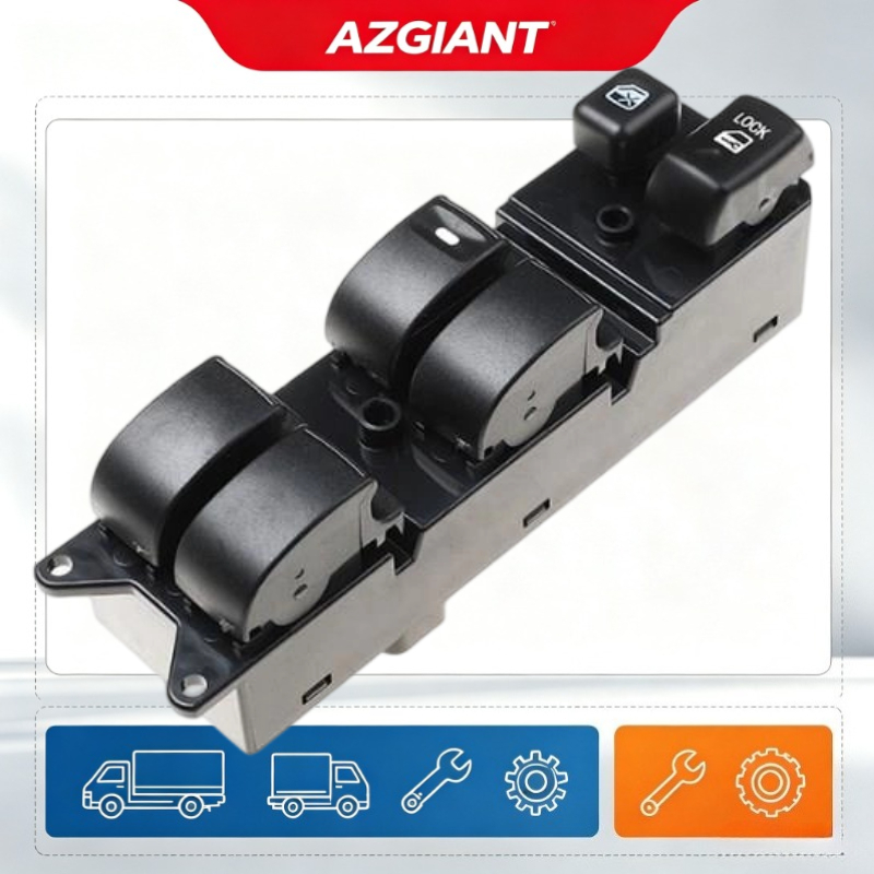 AZGIANT interrupteur principal de fenêtre électrique universel, régulateur de fenêtre, bouton de commande principal pour Mitsubishi Montero Limit