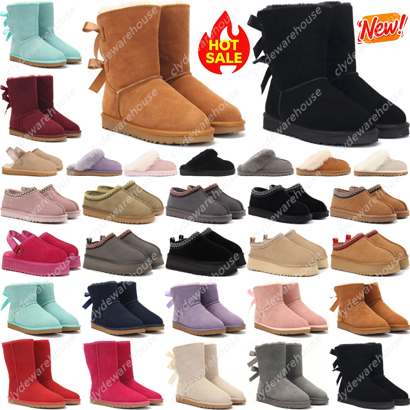 Designer tasman tazz woman boots for women slippers sandals platform boots slides snow boot sandal classic ultra mini ankle black chestnut pink casu