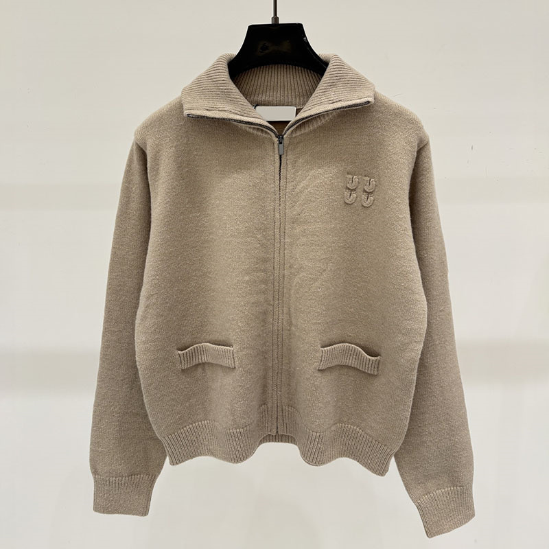 Designer Woman Vintage Knit Cardigan Sweater Warm Long Sleeve Causal Polo Top Autumn Winter Office School Daily Wear