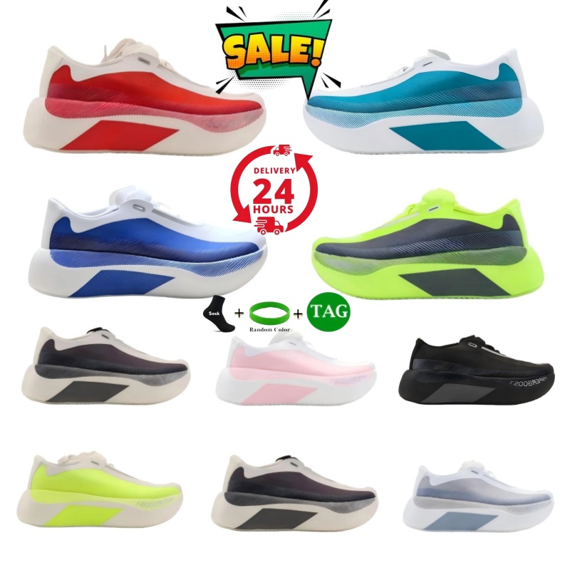 2026 New Hyperboost Edge designer running shoes White Pure Ruby Light Solid Grey Black Carbon Clear Pink Lime Aurora Onix outdoor men women sports 3