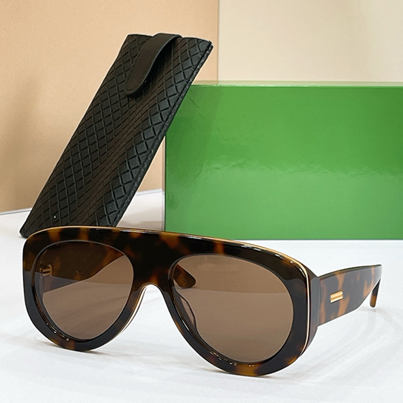 Hot selling womens pilot sunglasses BV1362S designer luxury top quality acetate oversized oval glasses mens womans outdoor leisure vacation sunglass