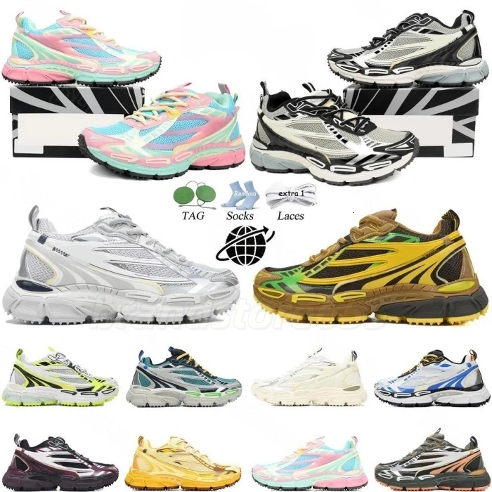 Designer Ow Be Right Back Sneaker Men Womens Performance Running Mesh Leather Upper Arrow Language Lace Up Flat Shoes Light Grey Blac Outdoor Sport