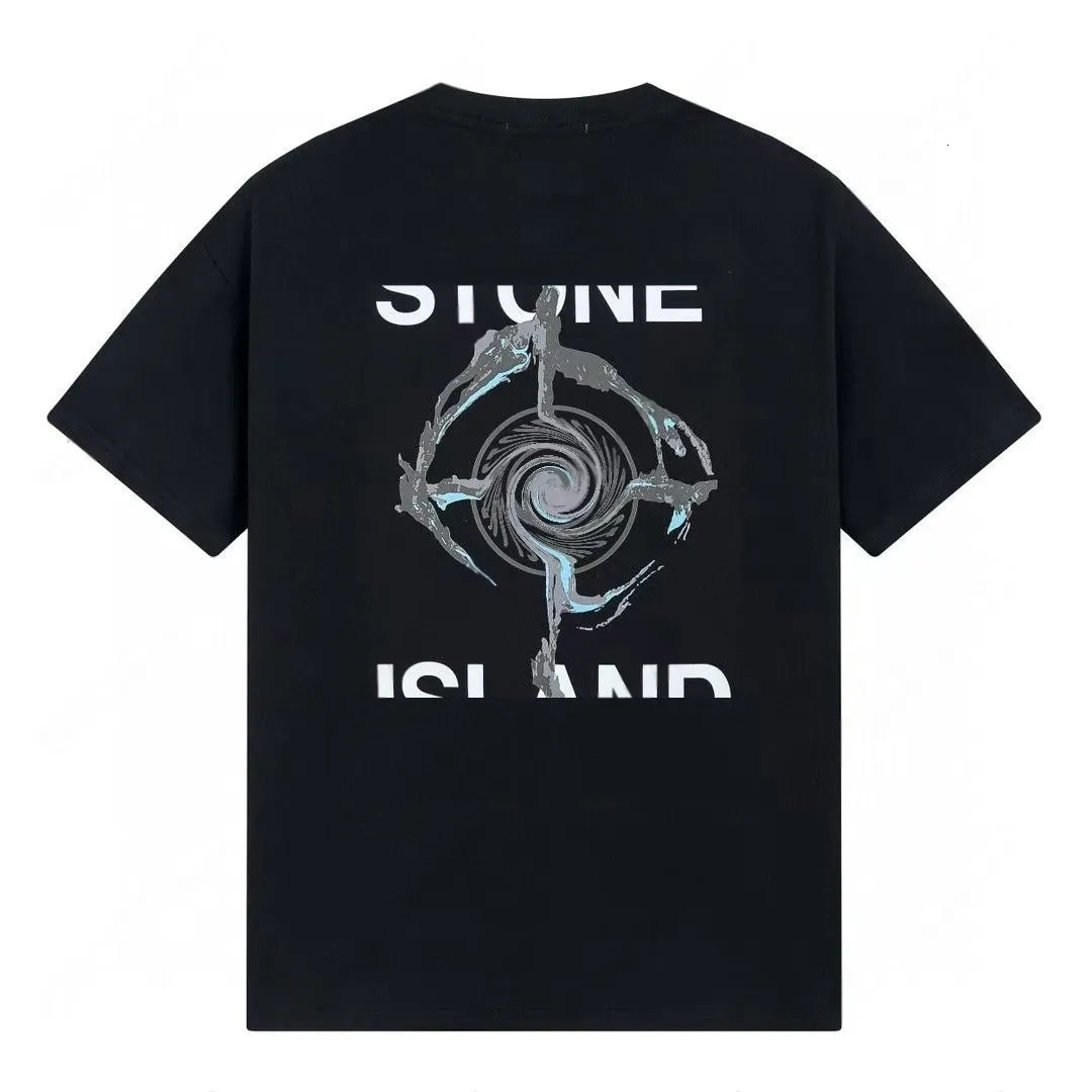 Steen T-shirt designer shirts van hoge kwaliteit Steen Shirts Straat Casual t-shirt Losse heren Dames Zomer Luxe tshirt Borst Print Tops stenen t-sh