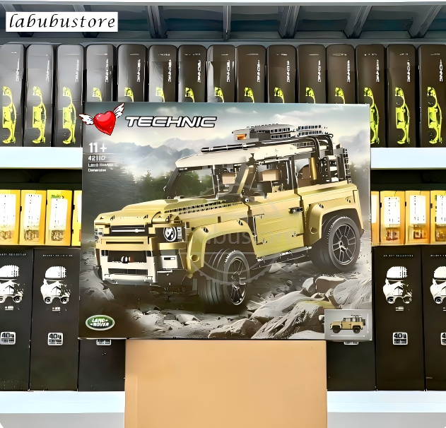 100% Original leg0 42110 set Land Rover Defender off-road vehicle building block model 2573 pieces standard bricks holiday gift Intellectual develop