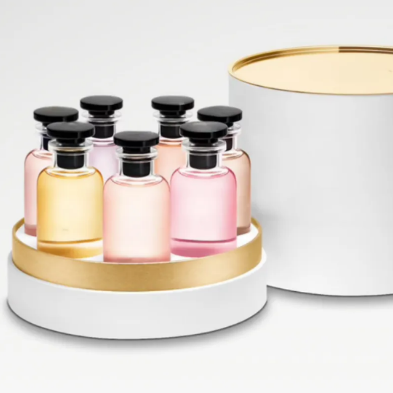 Top Quality Fragrance Les Perfume Set 10ml 7pcs rose/ etoile filante/ cceur battant/ attrape reves/ matiere noire/ le jour se leve/ heures d'ab
