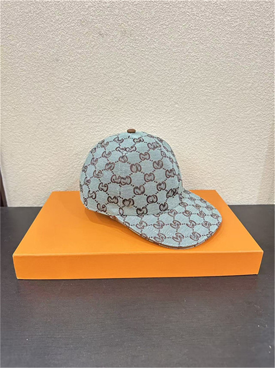 Designer Luxury Cap Men Adjustment Baseball Caps High Quality Women Fitted Hats Fashion Embroidery Letters Stripes hats B10