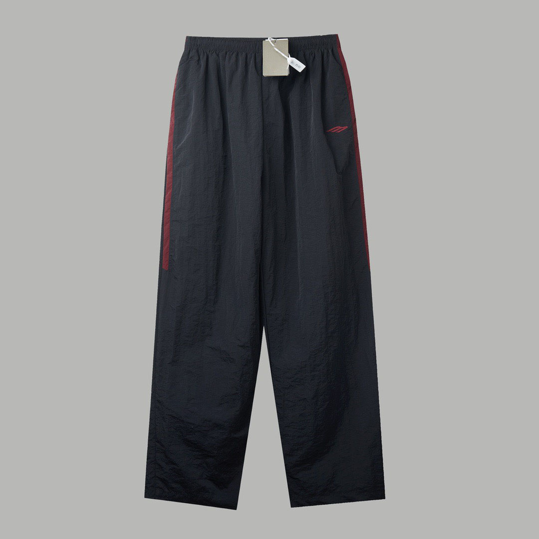 Men's Plus Size Pants Round neck embroidered and printed polar style summer wear with street pure cotton 3343tg