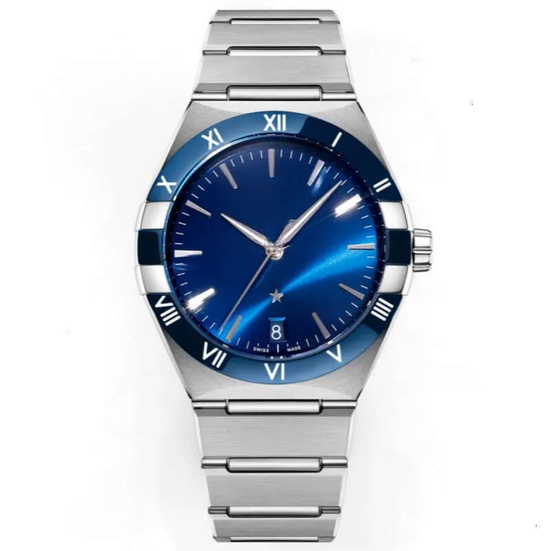 Men's Watch Brand New Elegant and Fashionable Imported Waterproof 8500 Automatic Movement High Quality Stainless Steel Strap/with Sapphire Box