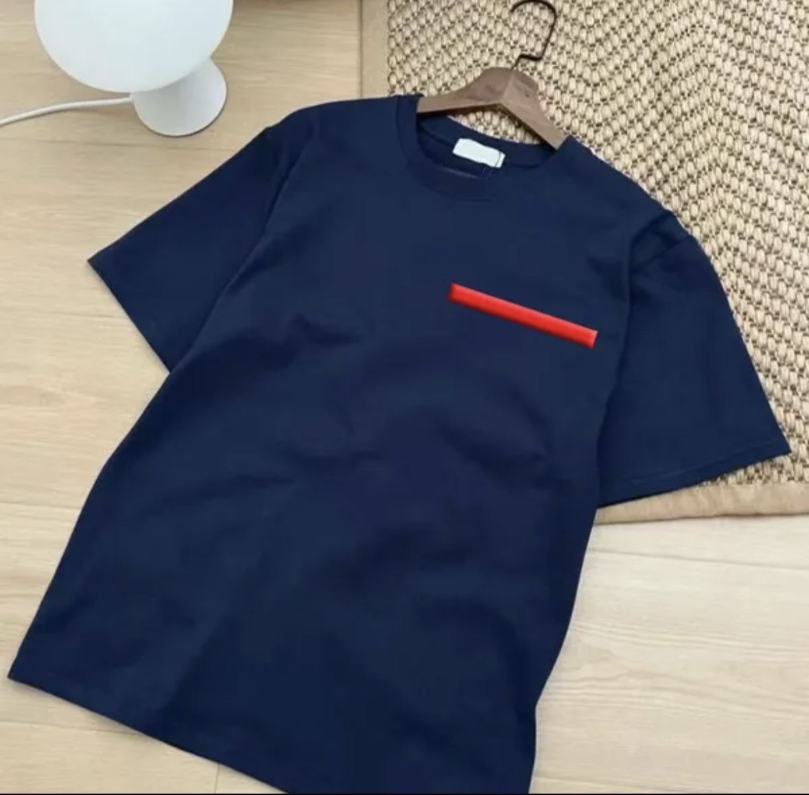 Designer brand T-shirt Short-sleeved pure cotton short-sleeved shirt High quality Pure cotton material Simple letter print Summer casual men's