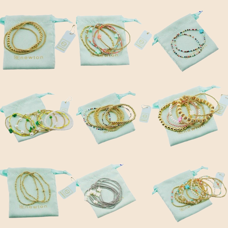 Bright Luxe Enewton Bracelet Vivid Bead Bracelet Designer Jewelry Fancy Plated Gold Cross Colorful Plated Silver Shiny Glittery Charm Bracelets Cool