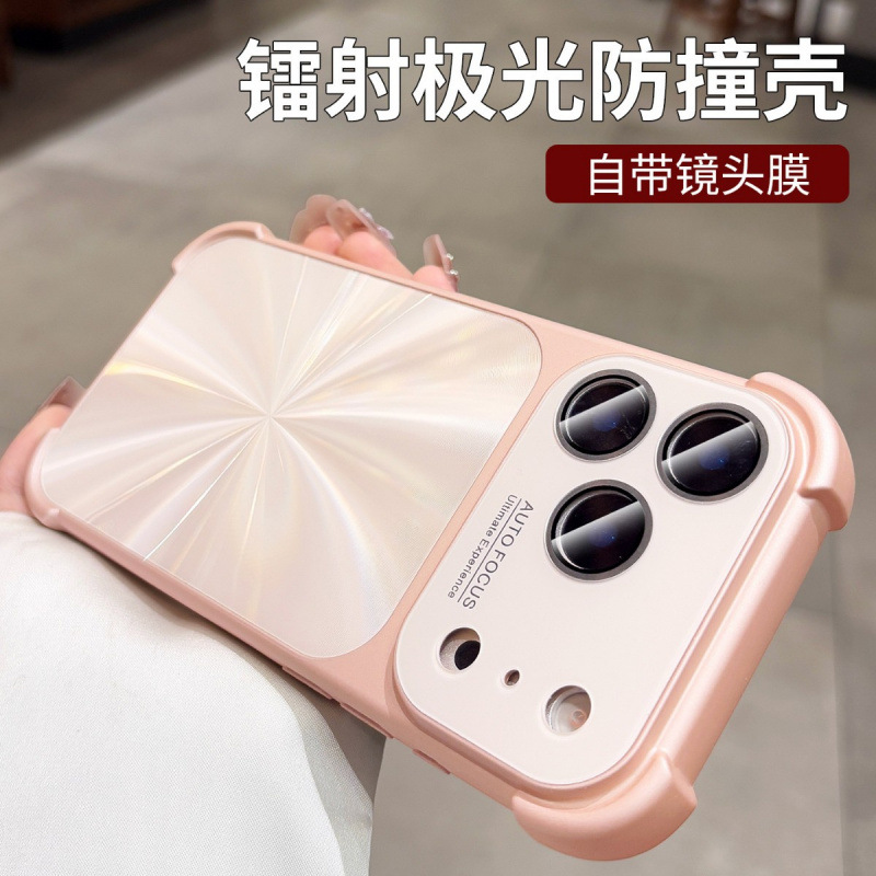 Four corner airbag anti-drop, suitable for Apple mobile phone case iPhone soft silicone edge-image-1099873962