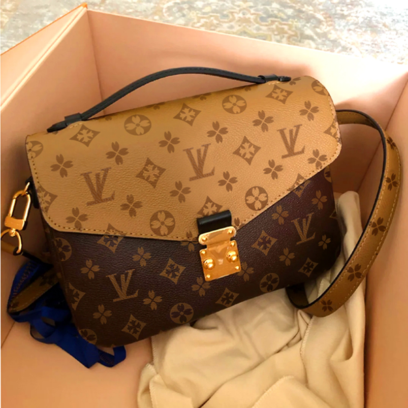 Designer Bags Cross-border supply European and American retro women's bags New style fashionable and elegant handbag Large capacity shoulder ba