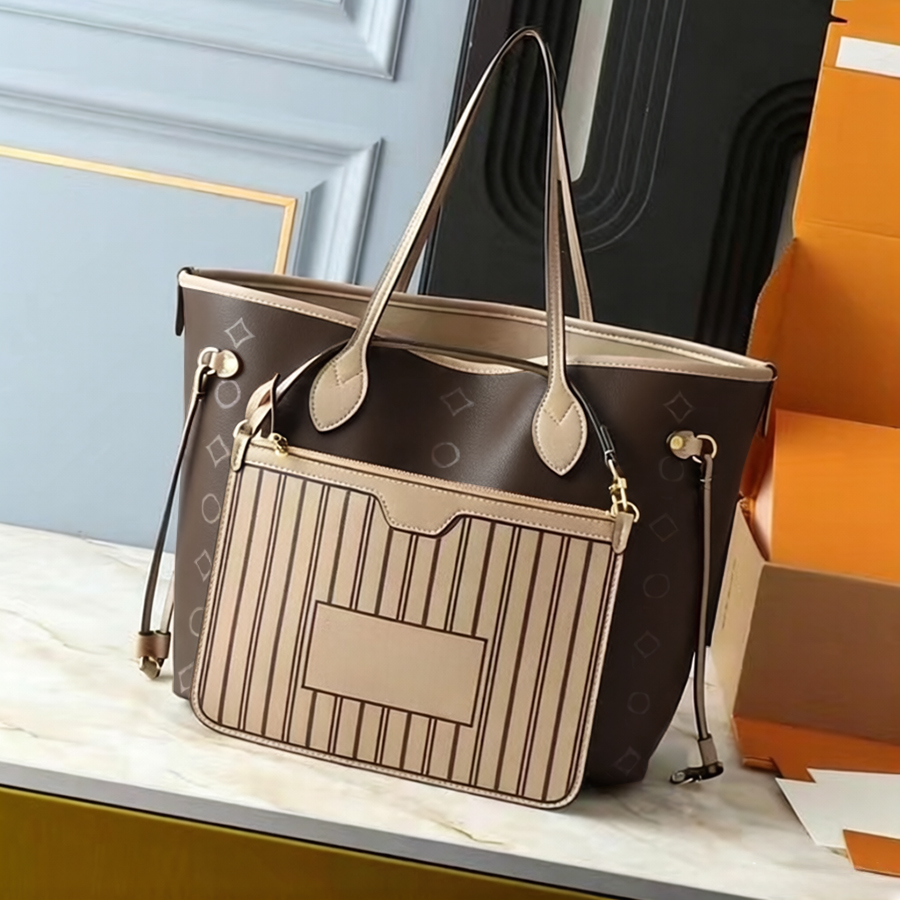 Designer Bag Fashion Classic Double-sided Shoulder Bag Fashionable Floral Travel Bags Letter Flower Leather Underarm Sub Buckle Hasp Casual Style