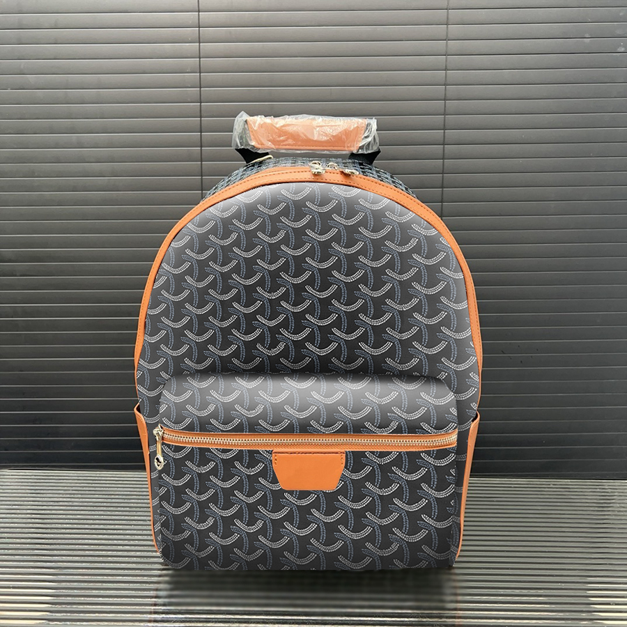 Sacs à dos de créateurs Sac à dos en cuir extérieur Sac unisexe Double bretelles Sac de sport de luxe Tenue quotidienne Sac à bandoulière sportif