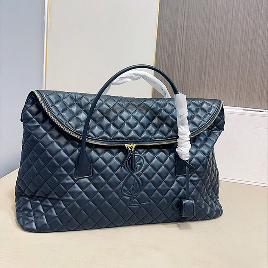 Sacs Duffel Sac à main Designer Classica Véritable Cuir Véritable Valise de grande capacité Femmes Hommes Sac à bandoulière Fermeture à glissière