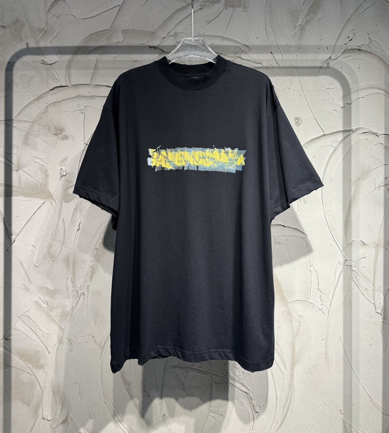 T-shirts pour hommes Polos Col rond brodé et imprimé style polaire vêtements d'été avec street pur coton 223w