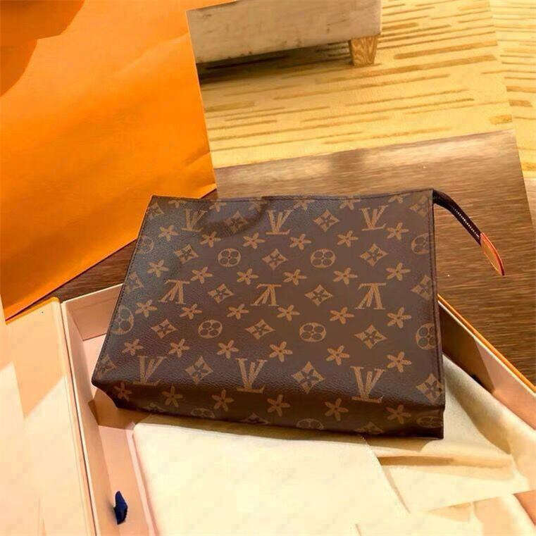5A Designer bags wallet Fashion Totes Leather messenger shoulder handbag Wallets Cases old flower rectangular handbag women travel makeup bag men wa